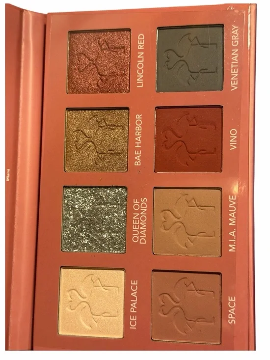 Shaina B. Miami Nights Pressed Pigment Palette - Coral Pink - Picture 3 of 3